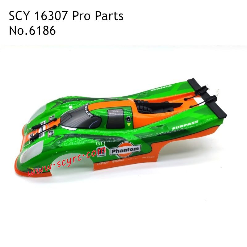 SCY 16307 Pro Parts Body Shell 6185