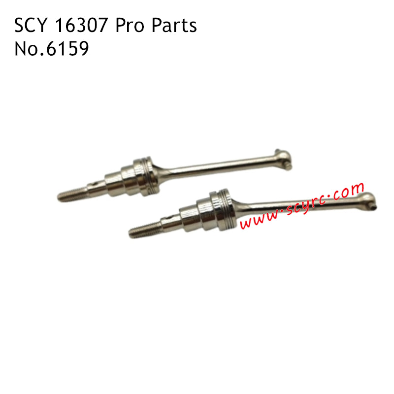 SCY 16307 Pro Parts Metal Front Drive Shaft 5159