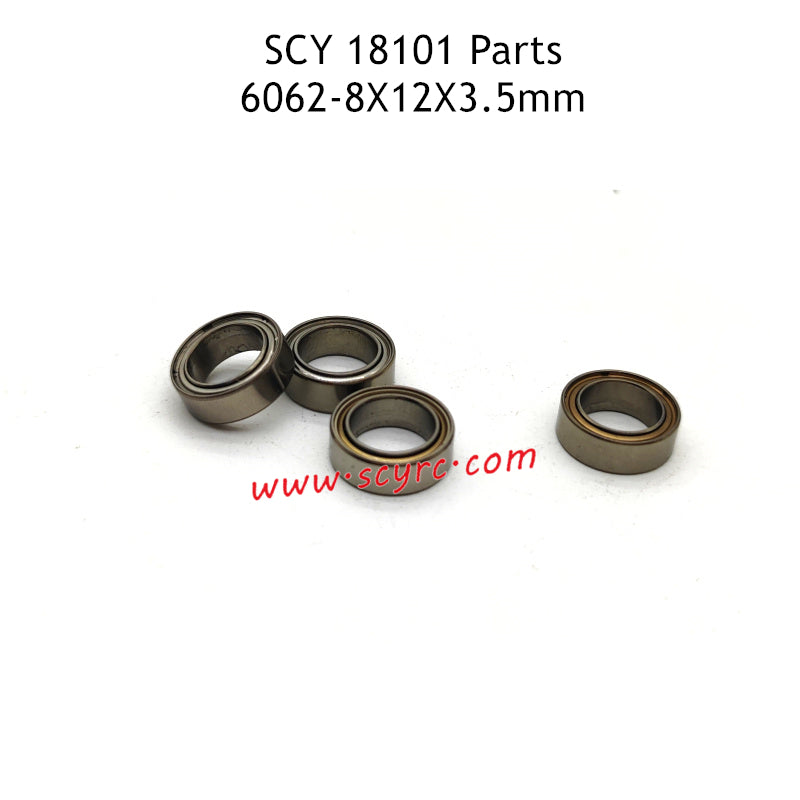 SCY 18101 RC Car Parts 8X12X3.5mm Bearing 6062