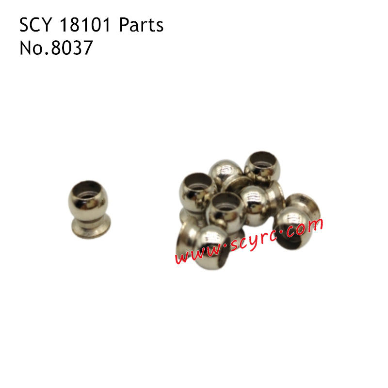 SCY 18101 RC Car Parts Metal Pivot Balls 8037