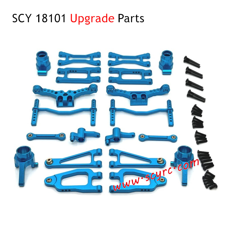 SCY 18101 RC Car Upgrade Parts Metal Kits