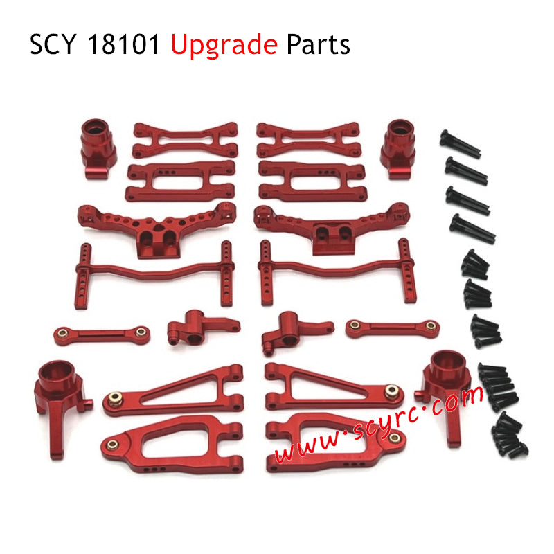 SCY 18101 RC Car Upgrade Parts Metal Kits