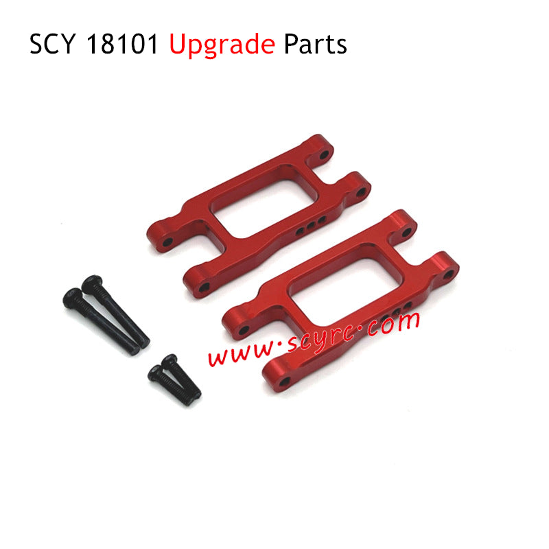 SCY 18101 RC Car Upgrade Parts Metal Rear Lower Swing Arm