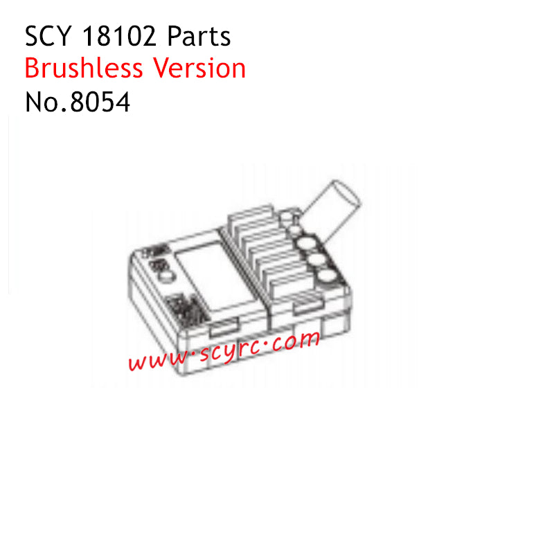 SCY 18102 RC Car Parts Brushless ESC 8054