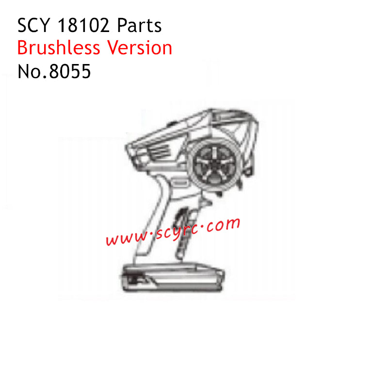 SCY 18102 RC Car Parts Brushless Transmitter 8055