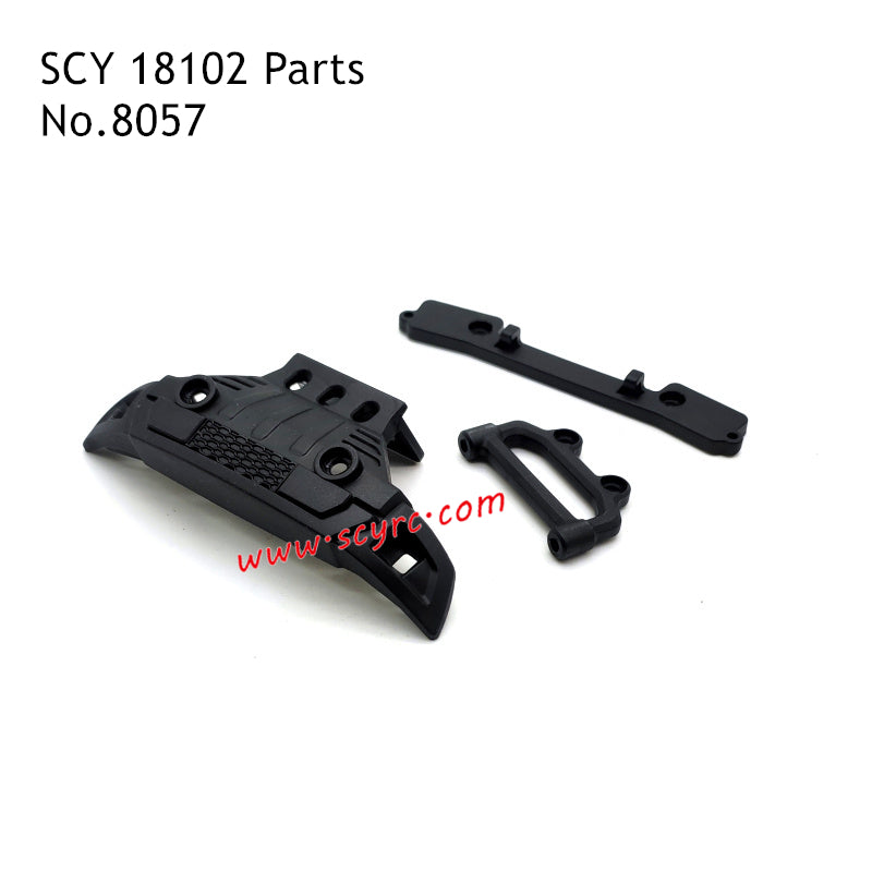 SCY 18102 RC Car Parts Front Bumper Assembly 8057