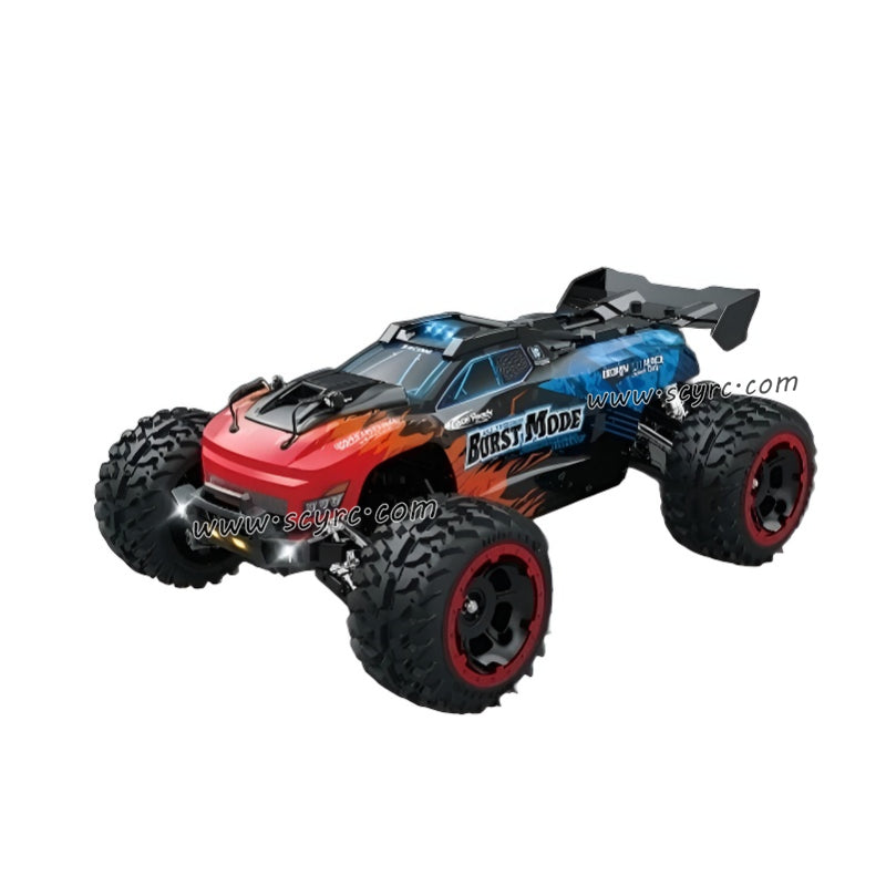 SUCHIYU SCY 10101 1/10 4WD High Speed RC Monster Truck, Red/Blue/Orange Hobby Grade Off-Road Remote Control Car RTR