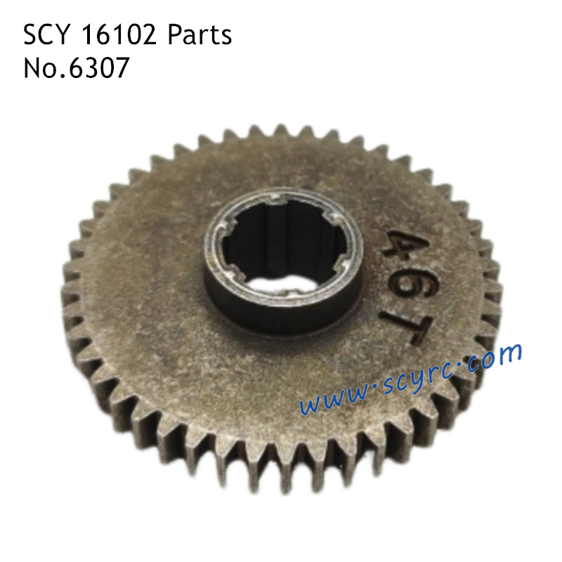 SUCHIYU 16102 Pro RC Car Parts Metal 46T Main Gear 6307