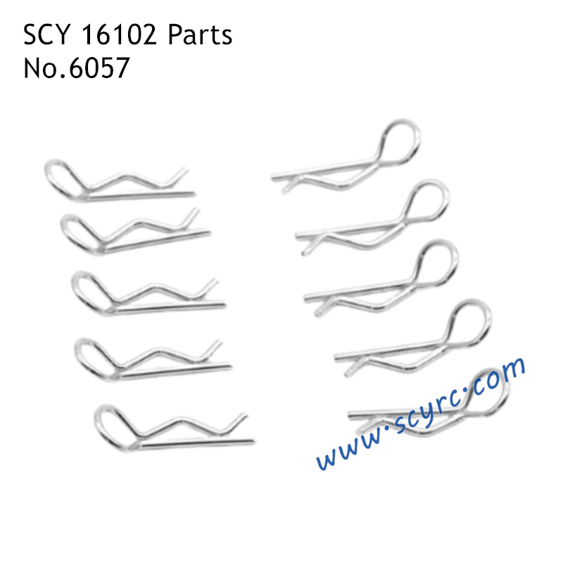 SUCHIYU 16102 RC Car Parts Body Pins 6057