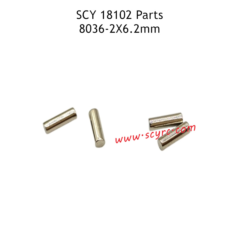 SUCHIYU 18102 RC Car Parts 2X6.2mm Optical Axis 8036