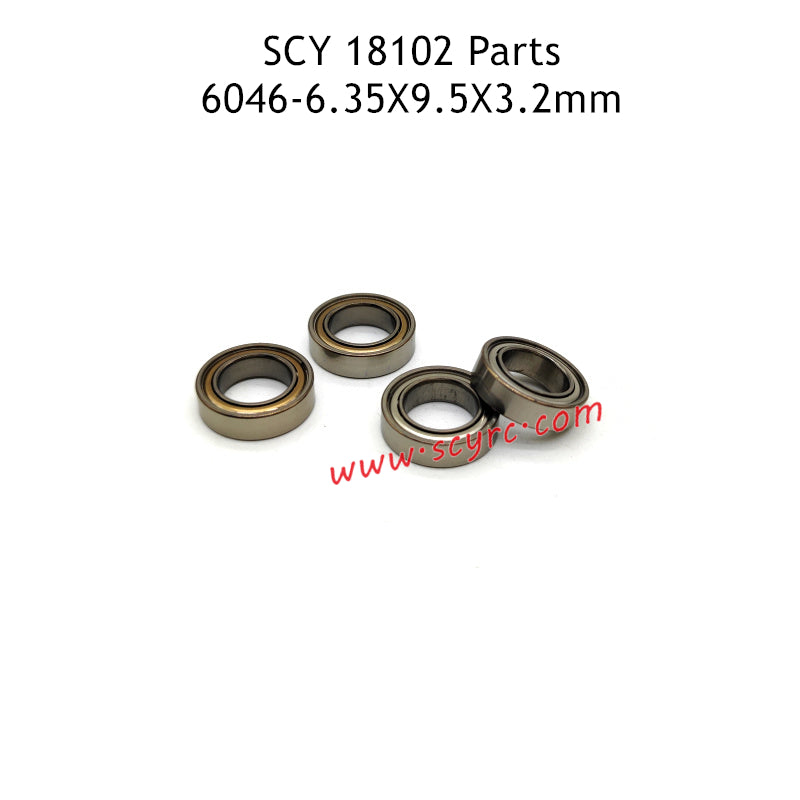 SUCHIYU 18102 RC Car Parts 6.35X9.5X3.2mm Ball Bearing 6046