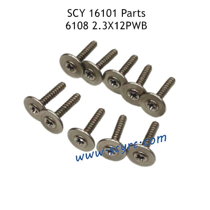 SUCHIYU SCY 16101 Parts 2.3x12PWB Screw 6108