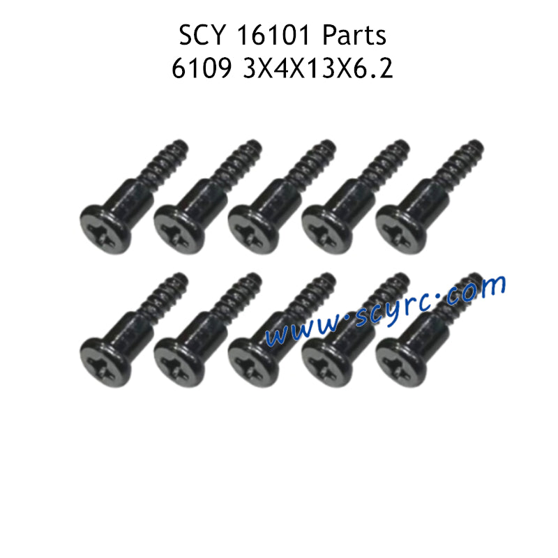 SUCHIYU SCY 16101 Parts 3X4X13X6.2mm Screw 6109