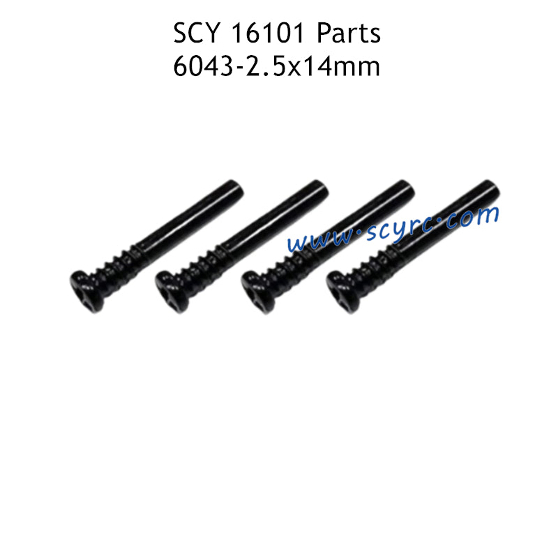 SUCHIYU SCY 16101 RC Car Parts 2.5X14mm Screw 6043