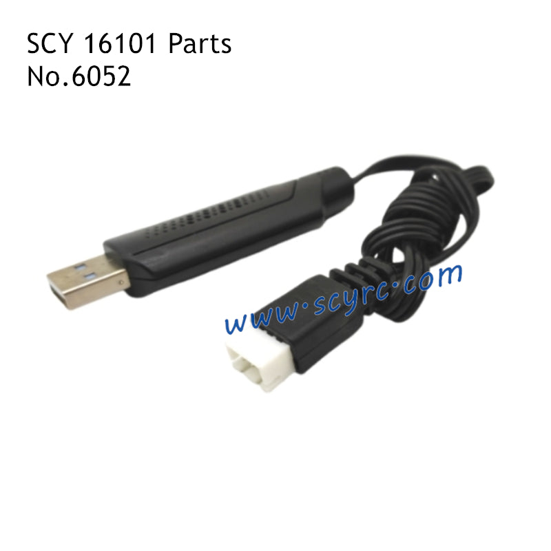 SUCHIYU SCY 16101 RC Car Parts 7.4V 800mAh USB Charger 6052