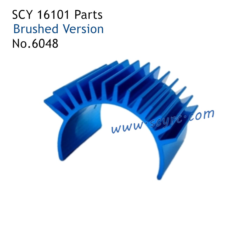SUCHIYU SCY 16101 RC Car Parts Brushed 390 Motor Heatsink 6048