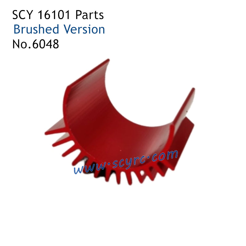 SUCHIYU SCY 16101 RC Car Parts Brushed 390 Motor Heatsink 6048