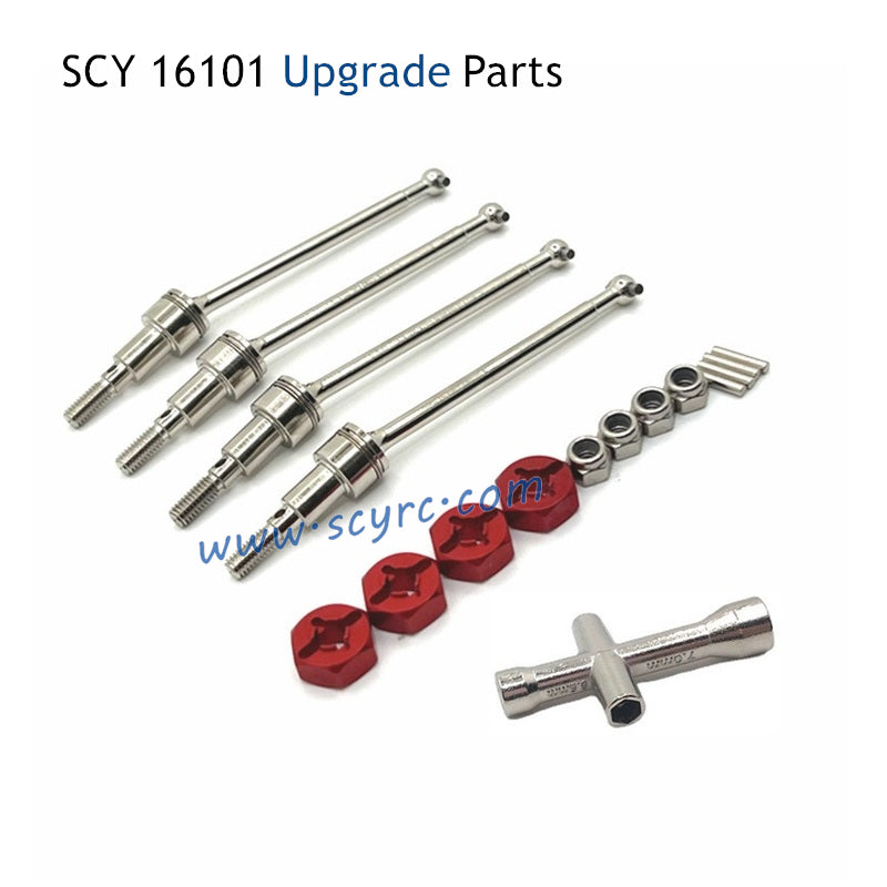 SUCHIYU SCY 16101 RC Car Upgrade Parts Metal Drive Shaft