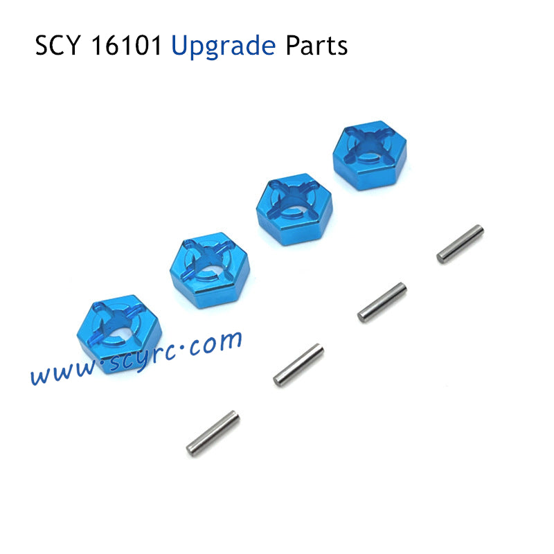 SUCHIYU SCY 16101 RC Car Upgrade Parts Metal Wheel Hex