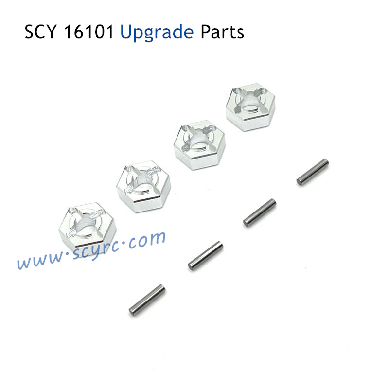 SUCHIYU SCY 16101 RC Car Upgrade Parts Metal Wheel Hex