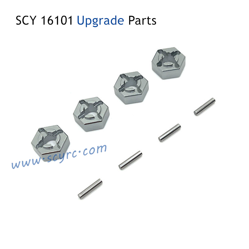 SUCHIYU SCY 16101 RC Car Upgrade Parts Metal Wheel Hex