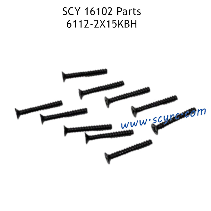 SUCHIYU SCY 16102 Parts 2X15KBH Screw 6112