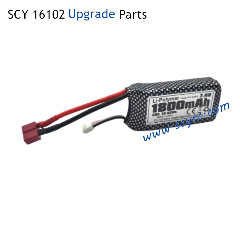 SUCHIYU SCY 16102 RC Car Upgrade Parts 7.4V 1800mAh Battery