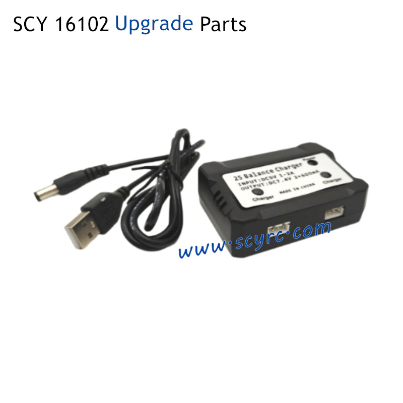 SUCHIYU SCY 16102 RC Car Upgrade Parts 7.4V Dual Battery Charger