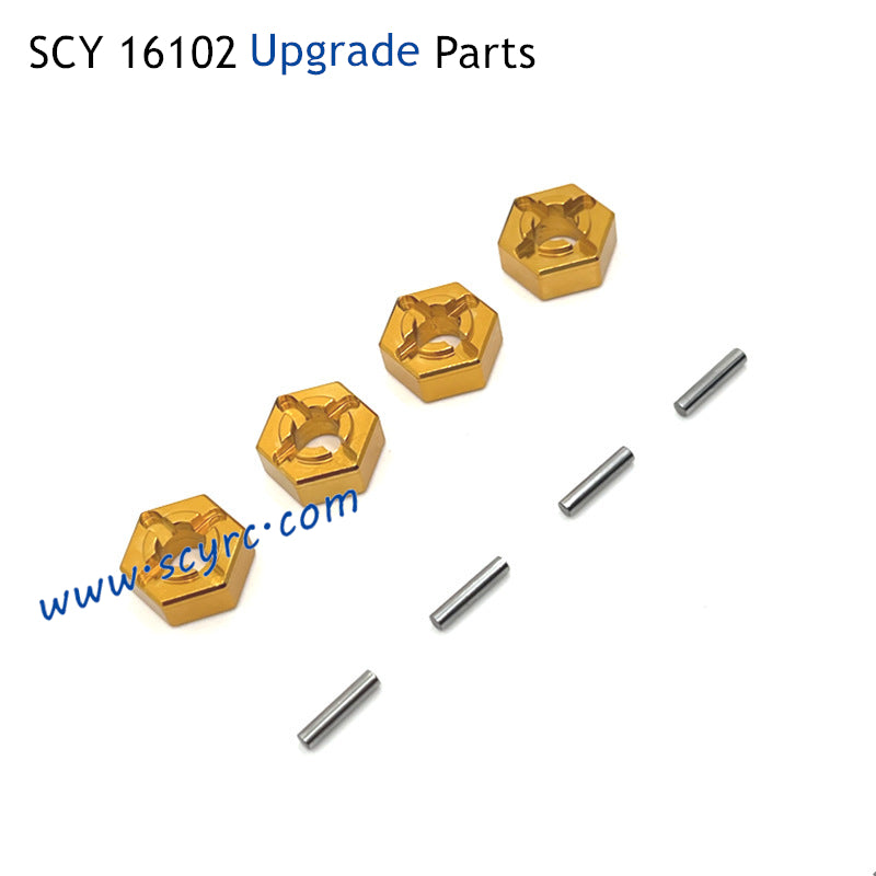 SUCHIYU SCY 16102 RC Car Upgrade Parts Metal Wheel Hex