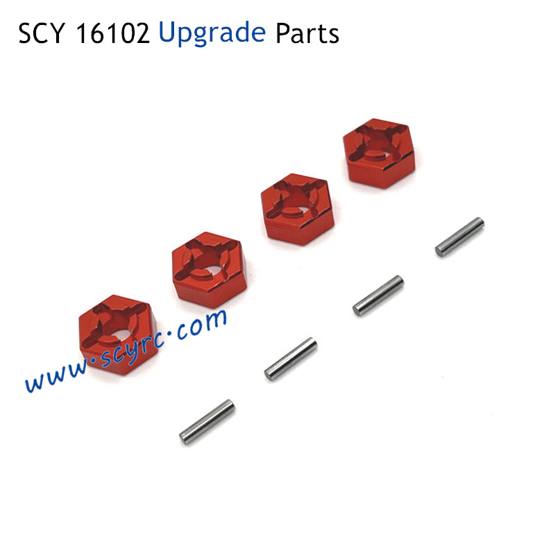 SUCHIYU SCY 16102 RC Car Upgrade Parts Metal Wheel Hex