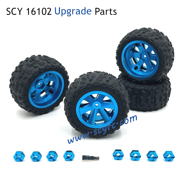 SUCHIYU SCY 16102 RC Car Upgrade Parts Wheels