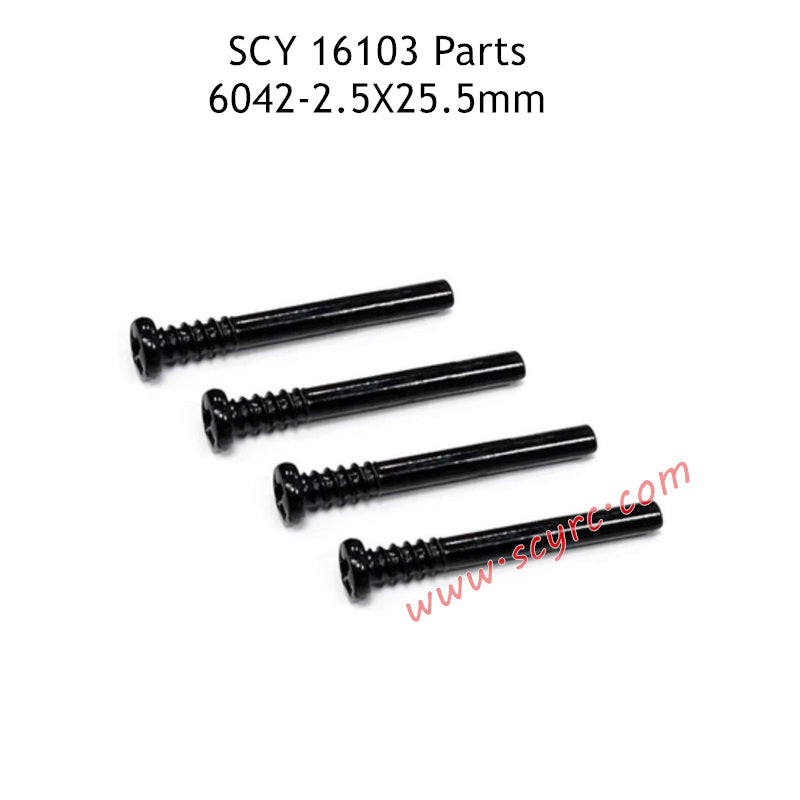 SUCHIYU SCY 16103 RC Car Parts 2.5X25.5mm Screw 6042