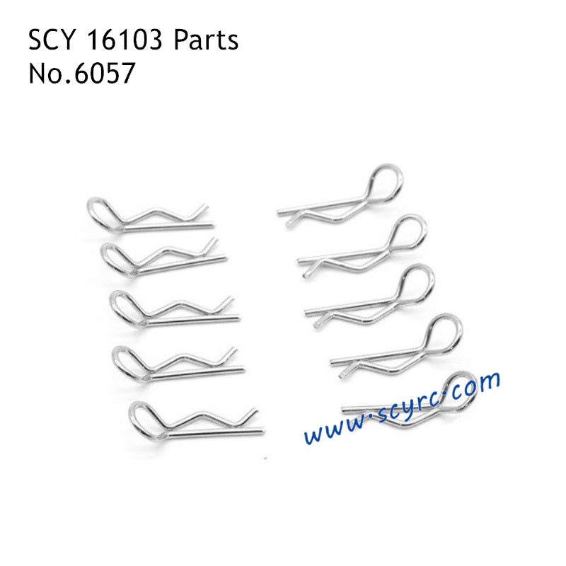 SUCHIYU SCY 16103 RC Car Parts Body Pins 6057
