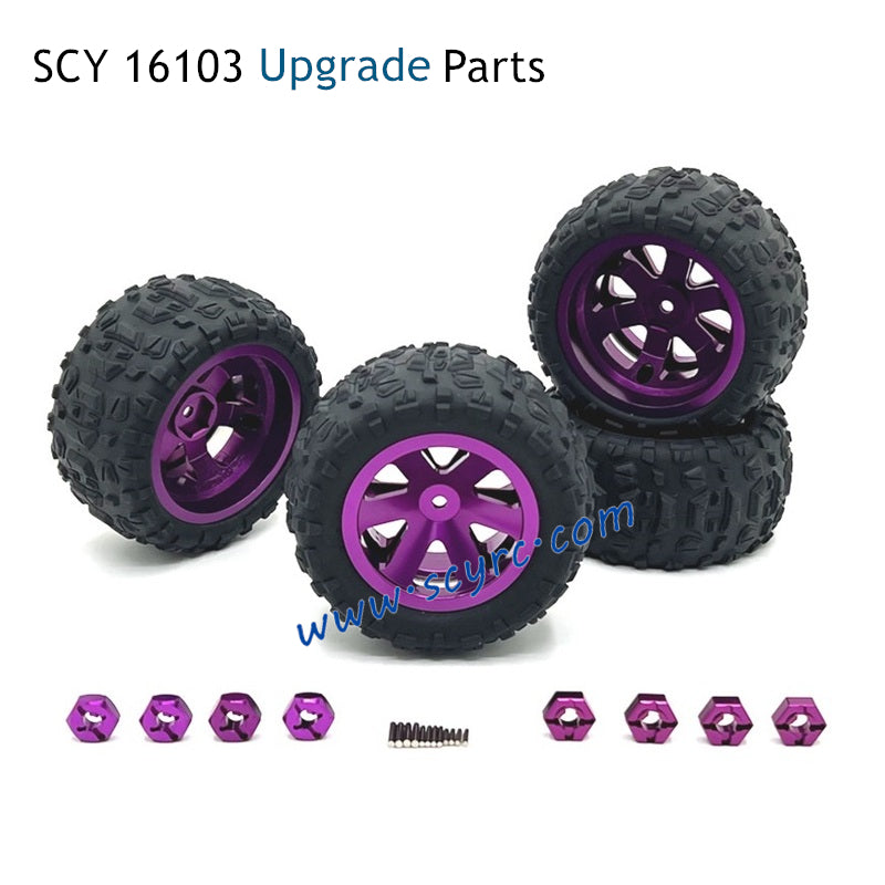 SUCHIYU SCY 16103 RC Car Upgrade Parts Wheels