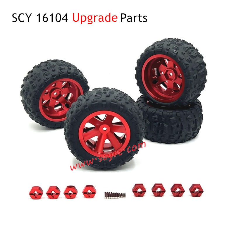 SUCHIYU SCY 16104 RC Car Upgrade Parts Wheels
