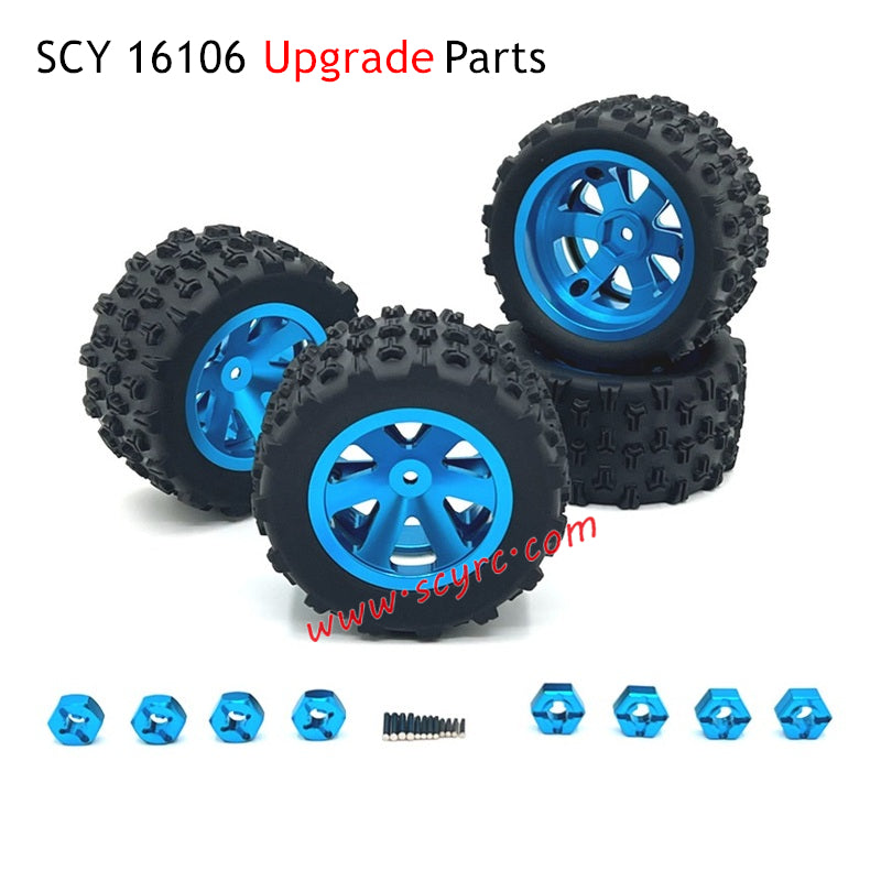 SUCHIYU SCY 16106 RC Car Upgrade Parts Wheels