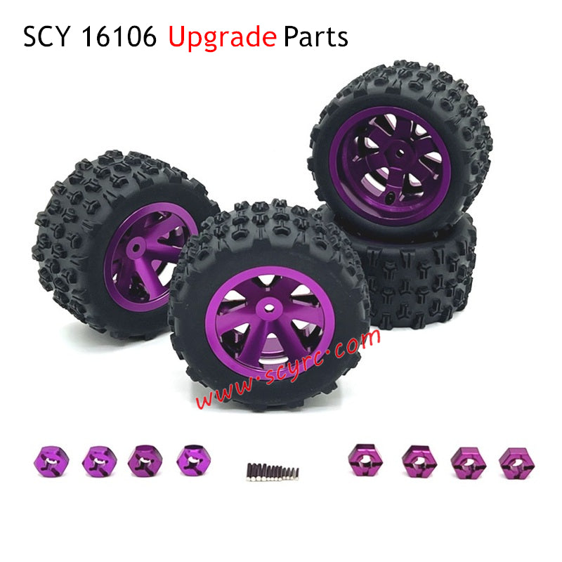 SUCHIYU SCY 16106 RC Car Upgrade Parts Wheels