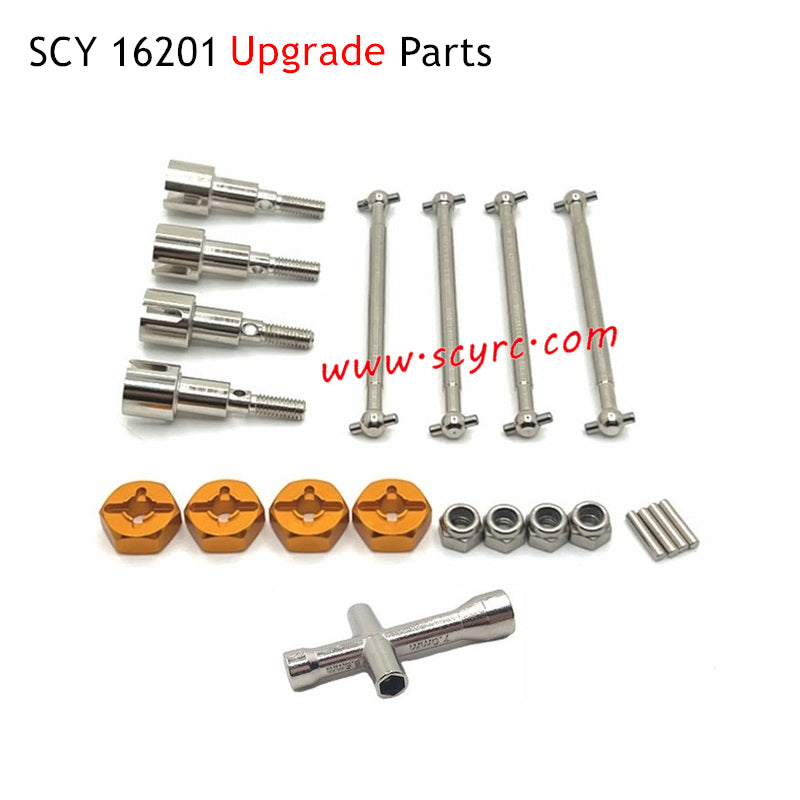 SUCHIYU SCY 16201 Upgrade Parts Metal Drive Shaft Split Version