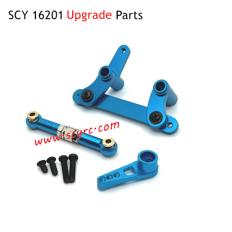 SUCHIYU SCY 16201 Upgrade Parts Metal Steering Kit and Servo Rod and Servo Arm