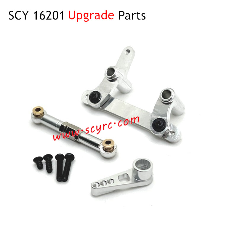 SUCHIYU SCY 16201 Upgrade Parts Metal Steering Kit and Servo Rod and Servo Arm