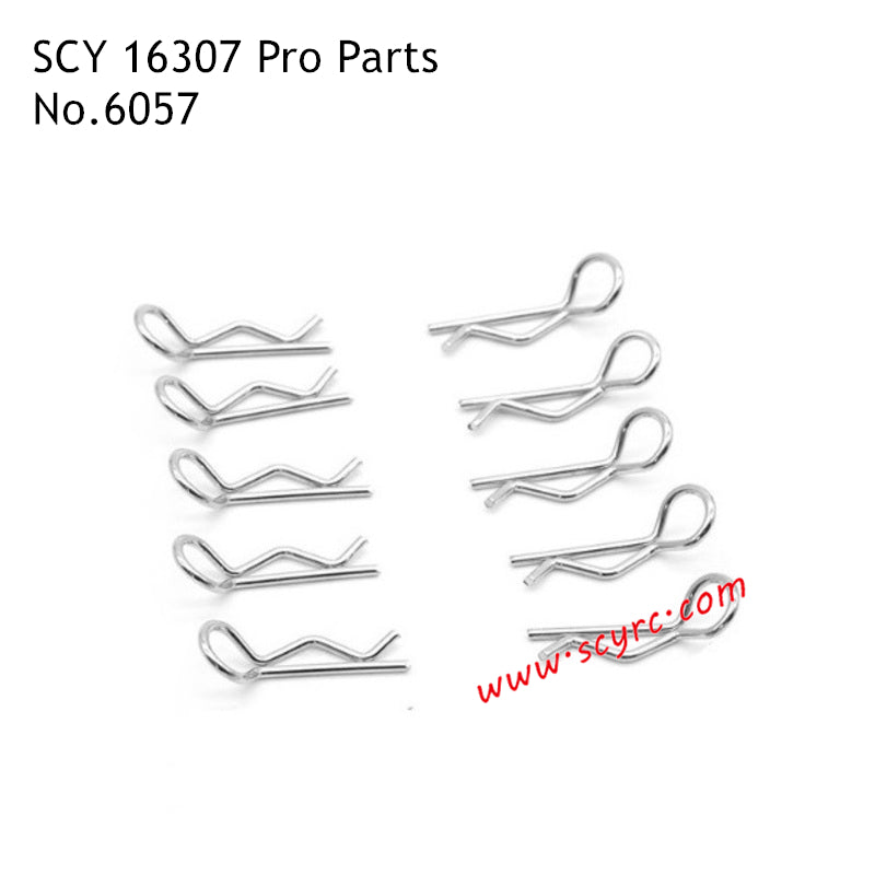 SUCHIYU SCY 16307 Pro RC Car Parts Body Pins 6057
