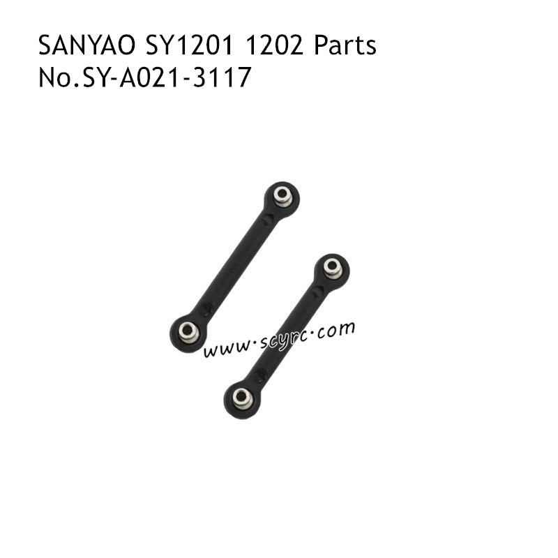SANYAO SY-1201 SY-1202 RC Car Parts Steering Tie Rod Assembly SY-A021-3117
