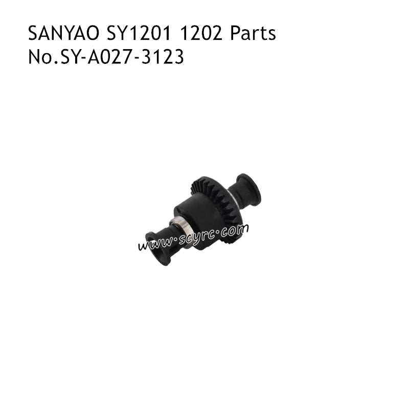 SANYAO SY-1201 SY-1202 RC Car Parts Differential Assembly SY-A027-3123