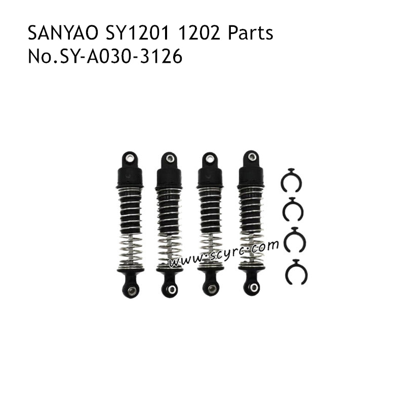 SANYAO SY-1201 SY-1202 RC Car Parts Hydraulic Shock Absorber Assembly SY-A030-3126