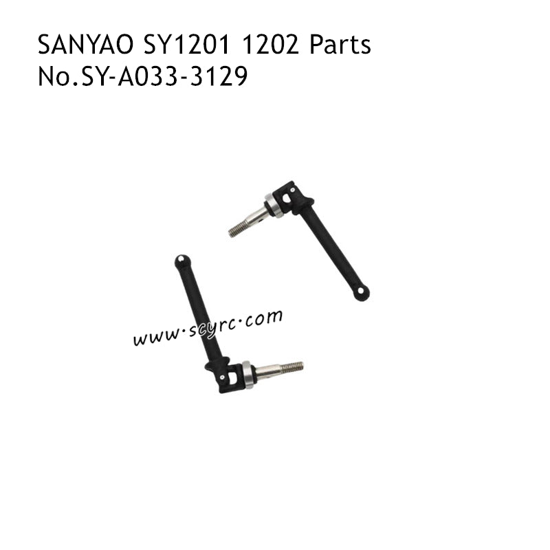 SANYAO SY-1201 SY-1202 RC Truck Parts Front Universal Joint Assembly SY-A033-3129