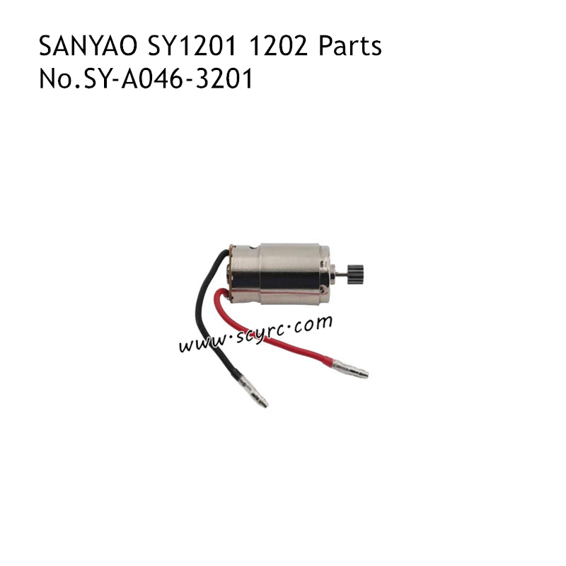 SANYAO SY-1201 SY-1202 RC Truck Parts 390 Brushed Motor Assembly SY-A046-3201