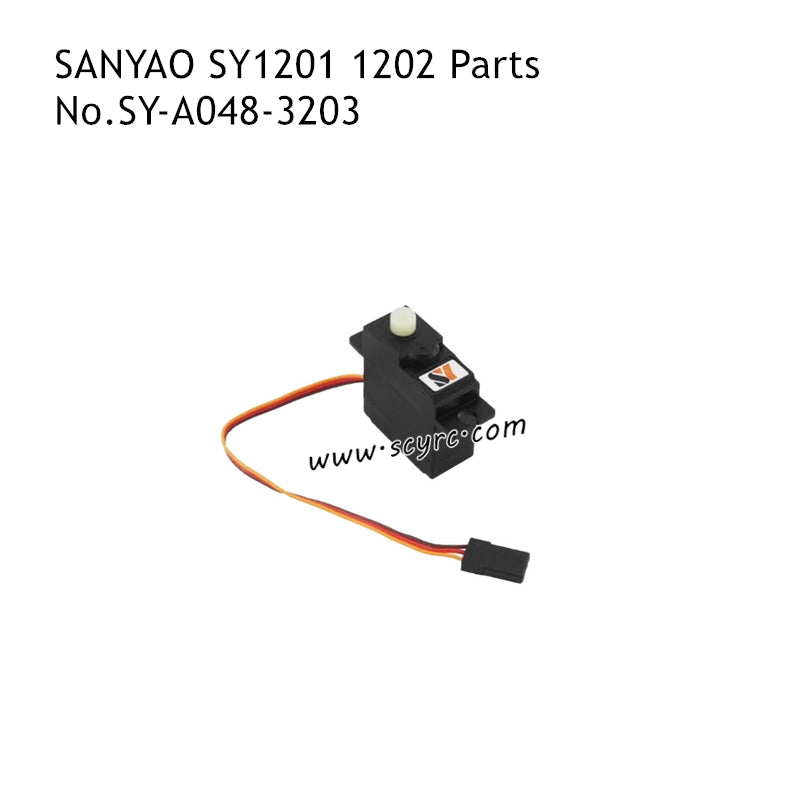 SANYAO SY-1201 SY-1202 RC Truck Parts 17g 3-wire Servo SY-A048-3203