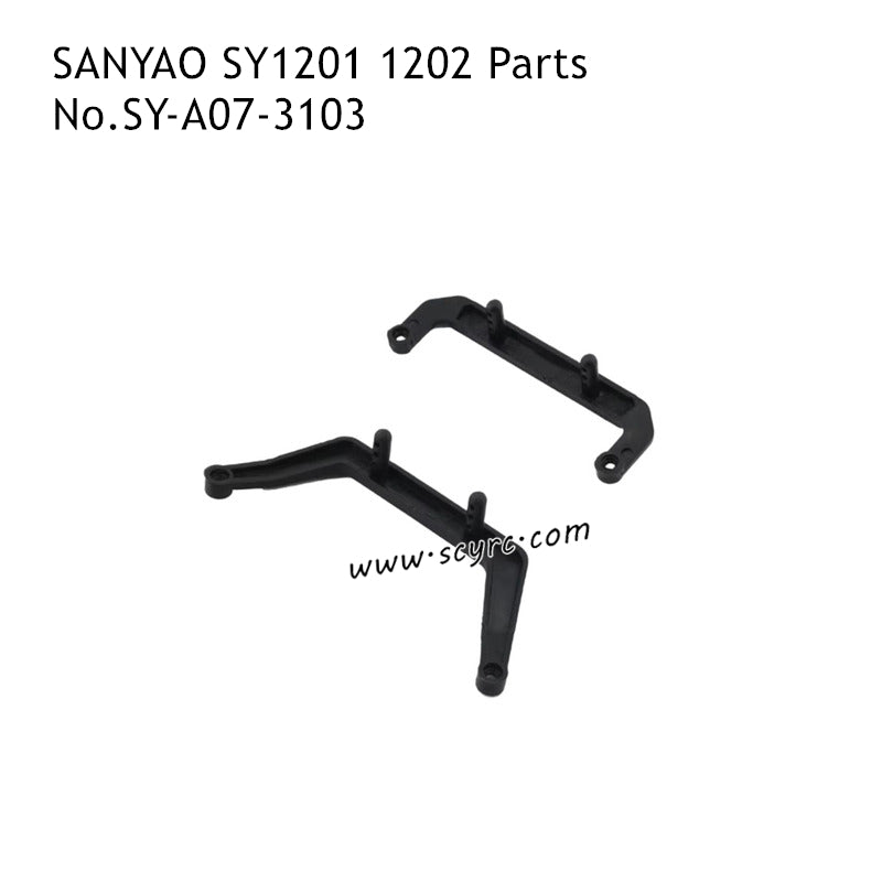 SANYAO SY-1201 SY-1202 RC Car Parts Front and Rear Bracket Assembly SY-A07-3103