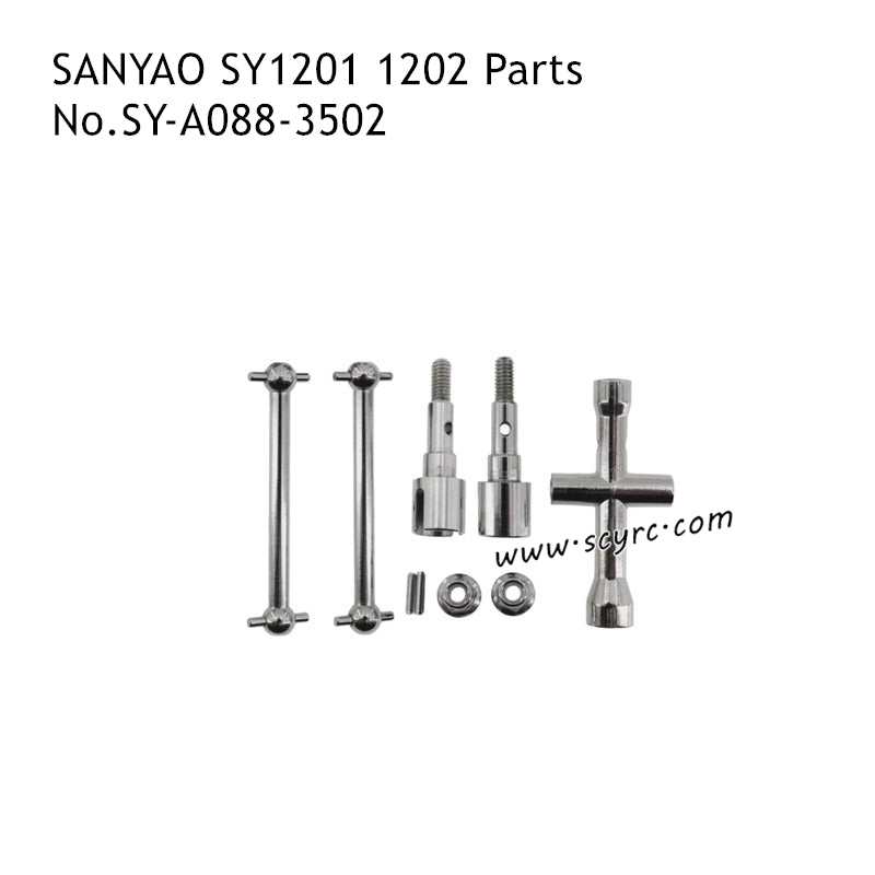 SANYAO SY-1201 SY-1202 Parts Rear Metal Drive Shaft SY-A088-3502