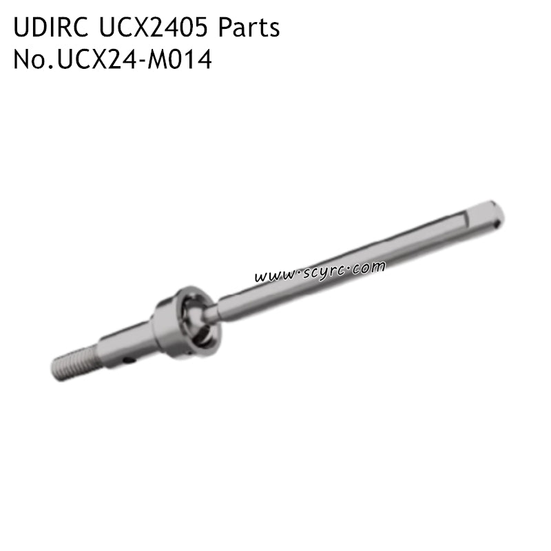 UDIRC UCX2405 Off-road RC Truck Parts Front Axle CVD Driveshaft UCX24-M014